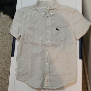 Collard button up Abercrombie kids